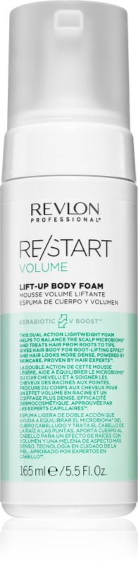 Revlon Professional Re/Start Volume spuma pentru păr cu volum 165 ml