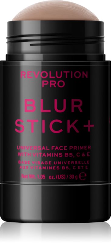 Revolution PRO Blur Stick + Primer pentru minimalizarea porilor cu vitamine B, C, E 30 g