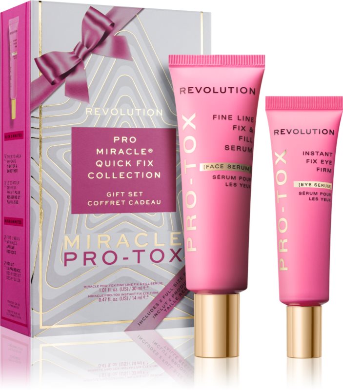 Revolution PRO Xmas 2025 Pro-Tox Quick Fix set cadou de Crăciun faciale