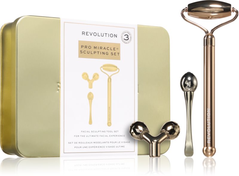 Revolution PRO Sculpting Set set de instrumente pentru masaj faciale 3 buc