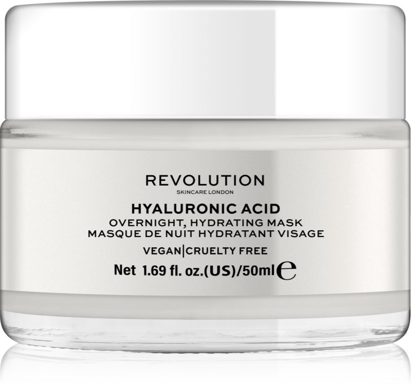 Revolution Skincare Hyaluronic Acid masca hidratanta de noapte faciale 50 ml