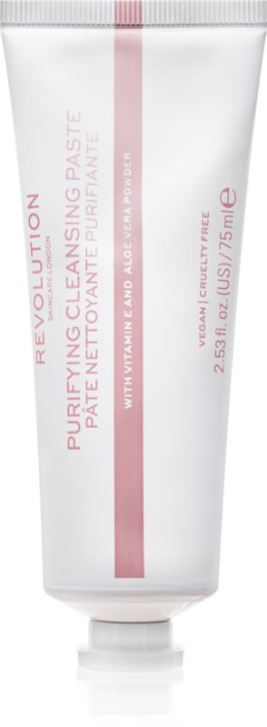 Revolution Skincare Purifying Cleansing Paste cremă de curățare 75 ml