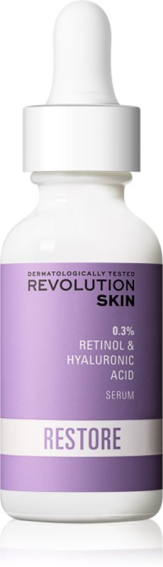 Revolution Skincare Retinol 0.3% ser antirid cu retinol cu acid hialuronic 30 ml