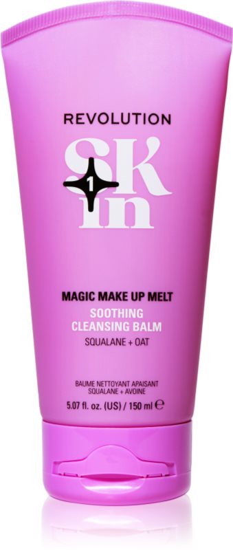 Revolution Skincare Go Gentle Squalane & Oat Soothing Cleansing Balm Balsam pentru curatare intensa cu efect calmant 150 ml