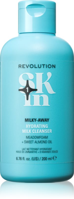 Revolution Skincare Happy Hydrate Meadowfoam Hydrating Milk Cleanser Lapte demachiant hranitor 200 ml