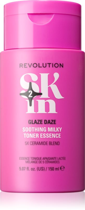 Revolution Skincare Go Gentle Ceramide Soothing Milky Toner Essence calmant tonic cu ceramide 150 ml