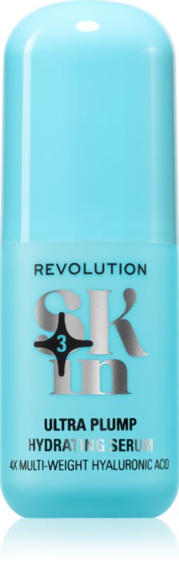 Revolution Skincare Happy Hydrate Ultra Plump Hyaluronic Acid Hydrating Serum ser cu hidratare intensă 30 ml