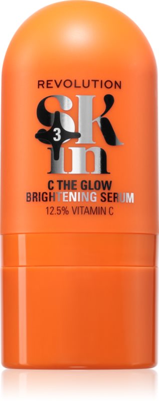 Revolution Skincare Be Bright C The Glow 12.5% Vitamin C Brightening Serum ser stralucire cu vitamina C 30 ml