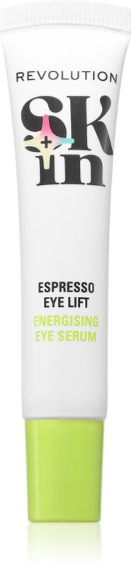 Revolution Skincare Skindividual Go Gentle Eye Lift 5% Caffeine Energising Eye Serum ser pentru ochi cu cafeina 15 ml