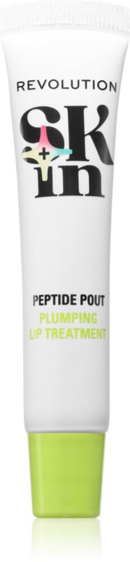 Revolution Skincare Skindividual Go Gentle Peptide Pout Plumping Lip Treatment Balsam de buze hidratant cu efect de crestere 15 ml