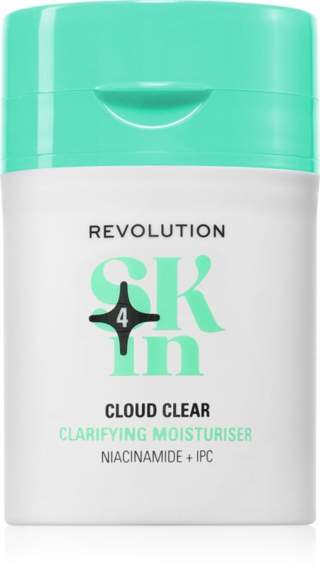 Revolution Skincare Clearly Clarify Niacinamide & IPC Clarifying Moisturiser crema de zi hidratanta si hranitoare cu niacinamidă 50 ml