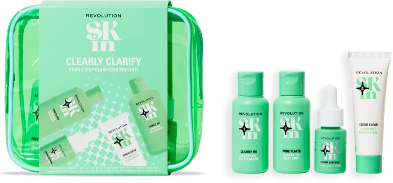 Revolution Skincare Clearly Clarify 4 Step Starter Kit set cadou faciale