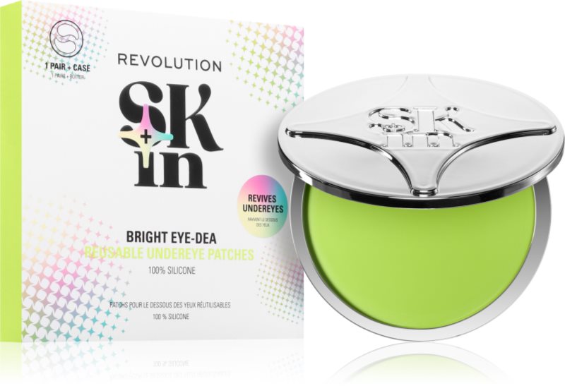 Revolution Skincare Bright Eye-dea plasturi reutilizabili pentru zona ochilor 2 buc