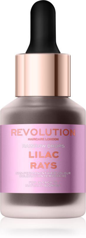 Revolution Haircare Rainbow Drops vopsea de par tonifianta culoare Lilac Rays 30 ml