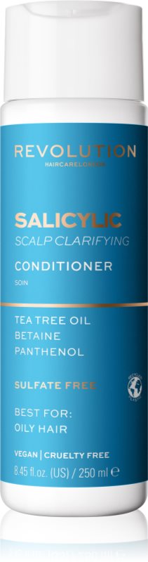 Revolution Haircare Skinification Salicylic Balsam de curățare pentru par gras 250 ml