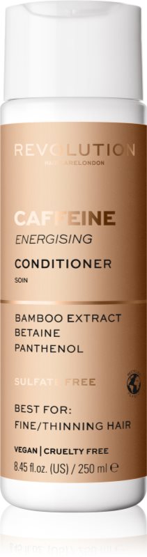 Revolution Haircare Skinification Caffeine balsam energizant pentru păr fin, slab și casant 250 ml