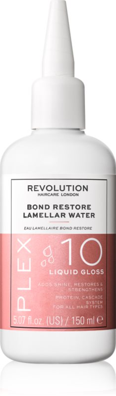 Revolution Haircare Plex No.10 Bond Restore Lamellar Water tratament intens regenerativ pentru parul deteriorat si fragil 150 ml