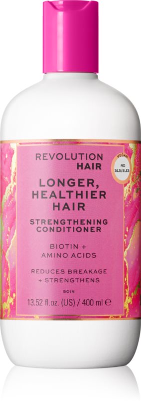 Revolution Haircare Longer, Healthier balsam pentru intarirea si regenerarea parului pentru păr lung 400 ml