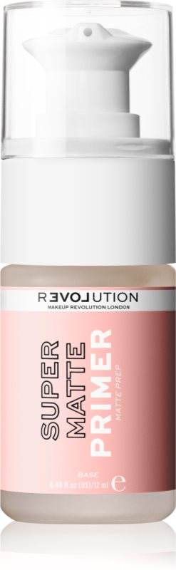 Revolution Relove Super Matte Primer bază de machiaj matifiantă, sub fondul de ten 12 g