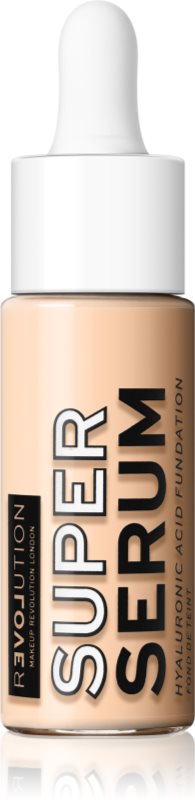 Revolution Relove Super Serum make-up cu textura usoara cu acid hialuronic culoare F1 25 ml