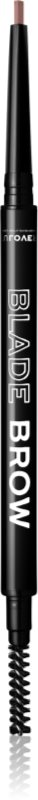 Revolution Relove Blade Brow creion pentru sprancene cu pensula