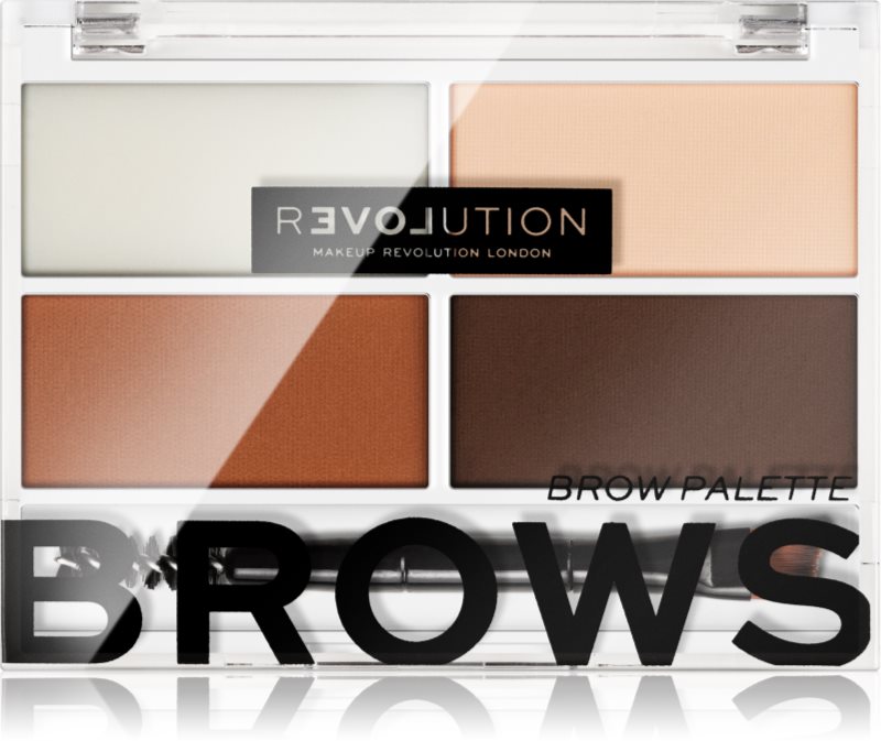 Revolution Relove Colour Cult paleta pentru machiaj sprancene
