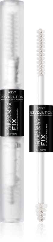 Revolution Relove Glossy Fix mascara transparent pentru gene și sprâncene 2 ml