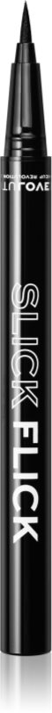 Revolution Relove Slick Flick eyeliner lichid cu trasare precisă culoare Black 0,7 g