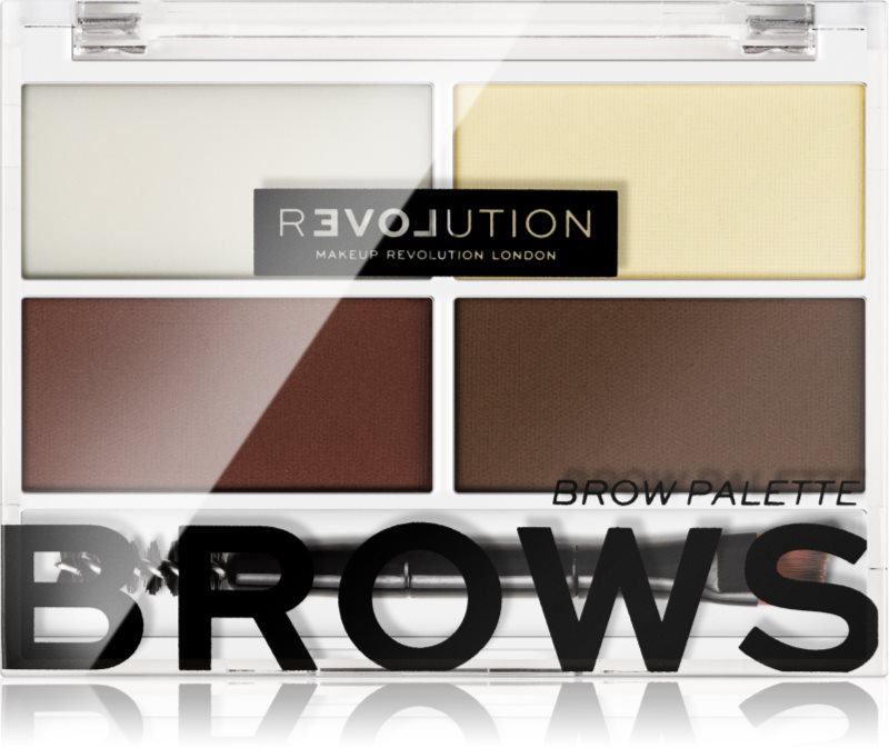Revolution Relove Colour Cult paleta pentru machiaj sprancene