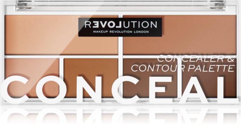 Revolution Relove Conceal Me paleta corectoare culoare Medium 2,8 g