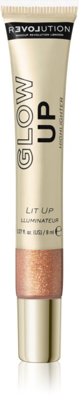 Revolution Relove Glow Up iluminator lichid culoare Lit Up 8 ml