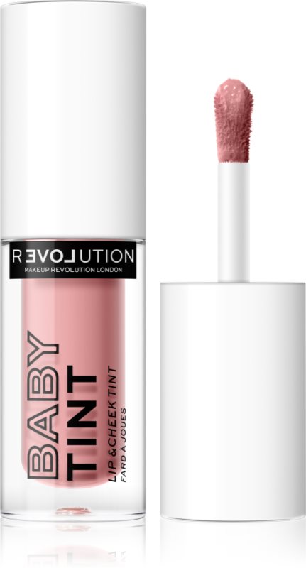Revolution Relove Baby Tint blush lichid și luciu de buze