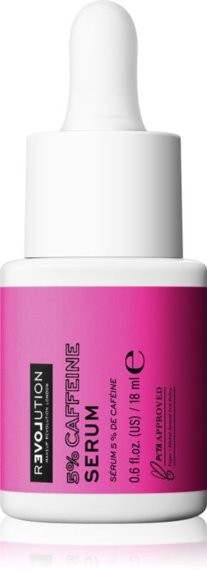Revolution Relove Caffeine 5% ser de ochi împotriva pungilor și a ridurilor 18 ml