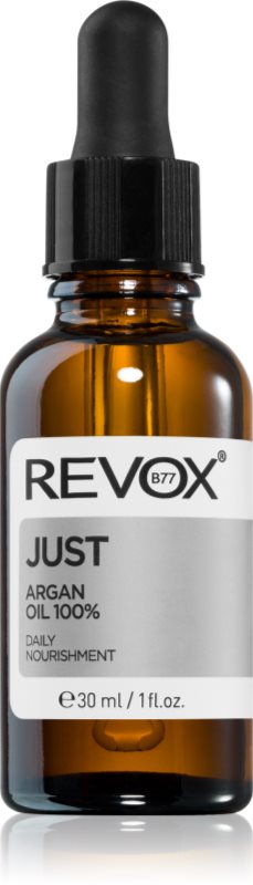 Revox B77 JUST Argan Oil 100% Ulei ser hranitor pentru față și gât 30 ml