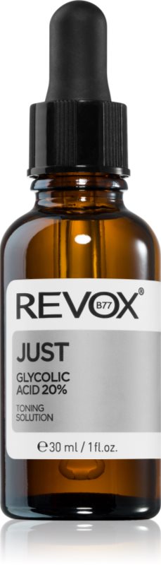 Revox B77 JUST Glycolic Acid 20% ser exfoliant de netezire faciale 30 ml