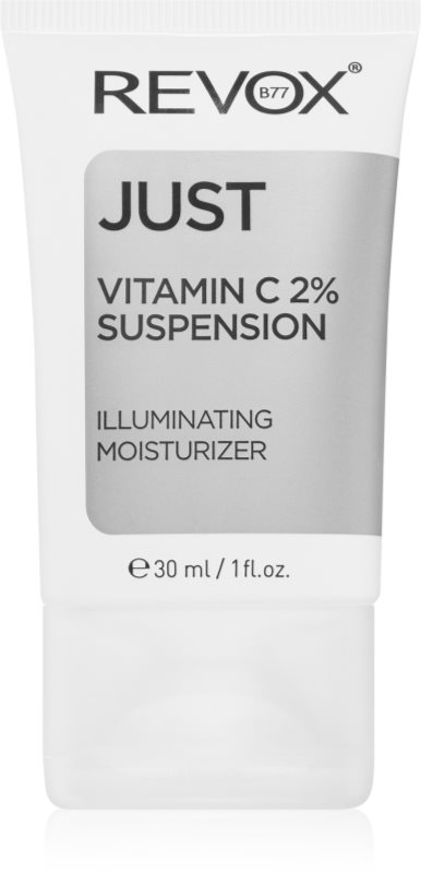 Revox B77 JUST Vitamin C 2% Suspension crema hidratanta cu efect iluminator pentru față și gât 30 ml