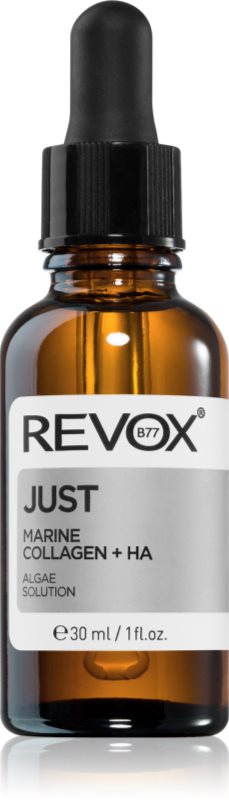 Revox B77 JUST Marine Collagen + HA ser hidratant pentru față și gât 30 ml