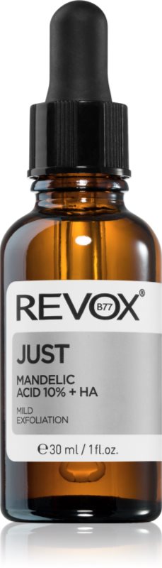 Revox B77 JUST Mandelic Acid 10% + HA Ser netezire cu acid de migdale 30 ml