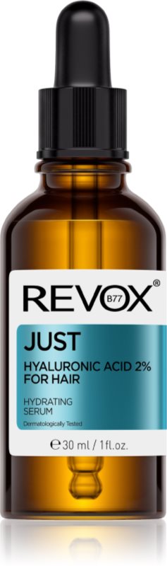 Revox B77 JUST Hyaluronic Acid 2% for Hair ser hidratant pentru par si scalp 30 ml