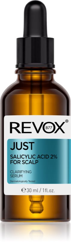 Revox B77 JUST Salicylic Acid 2% Ser pentru scalp curățare profundă 30 ml