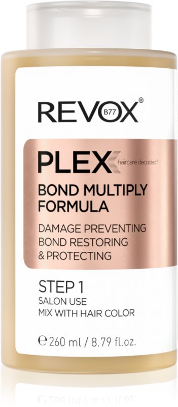 Revox B77 PLEX Bond Multiply Formula. Step 1 Ingrijire protectoare pentru par degradat sau tratat chimic 260 ml