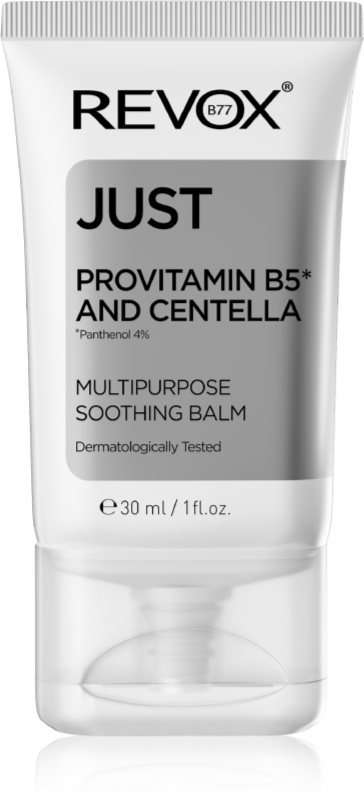 Revox B77 JUST Provitamin B5 and Centella ro balsam hidratant pentru netezirea pielii 30 ml