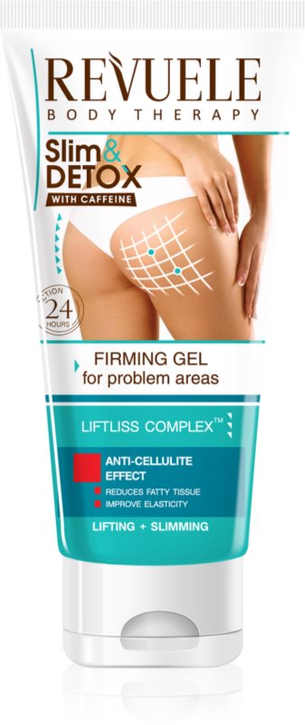Revuele Slim & Detox With Caffeine gel de modelare pentru fermitatea pielii 200 ml
