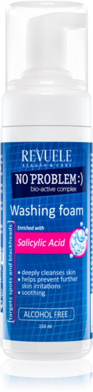 Revuele No Problem Washing Foam spuma de curatat cu acid salicilic 150 ml
