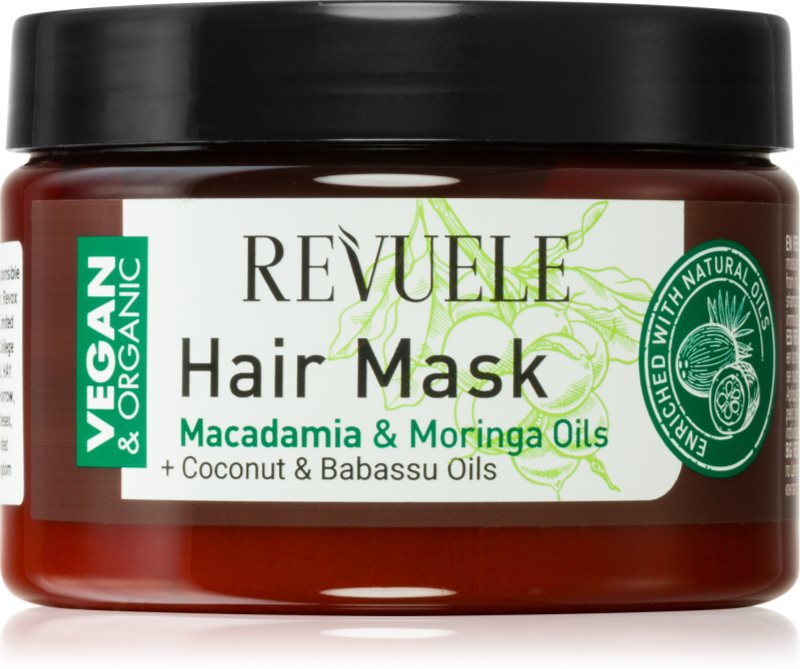 Revuele Vegan & Organic Mască de păr cu efect revitalizant 360 ml