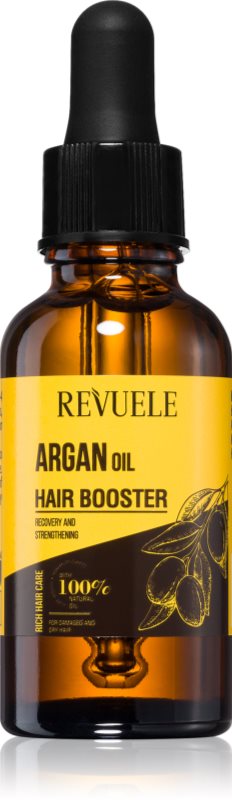 Revuele Argan Oil Hair Booster ser fortifiant pentru păr uscat și deteriorat 30 ml