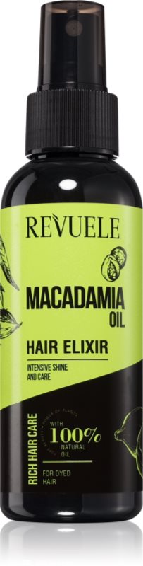 Revuele Macadamia Oil Hair Elixir spray protector pentru păr vopsit 120 ml