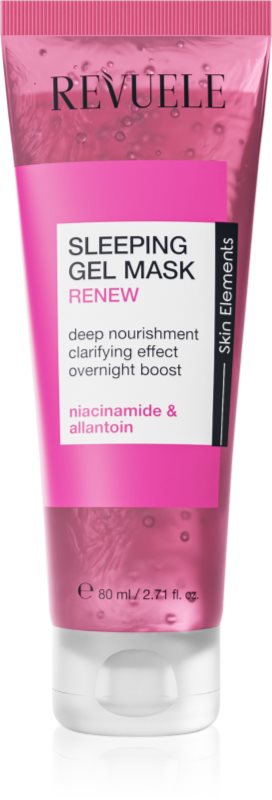 Revuele Sleeping Gel Mask Renew mască de noapte pentru reînnoirea pielii antirid 80 ml