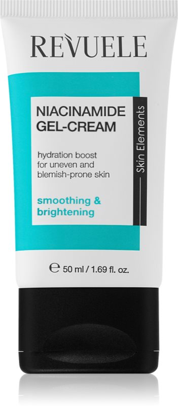 Revuele Niacinamide Gel-Cream fluid hidratant pentru strălucirea și netezirea pielii 50 ml