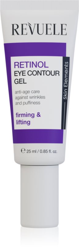 Revuele Retinol Eye Contour Gel gel de ochi hidratant impotriva ridurilor si cearcanelor 25 ml